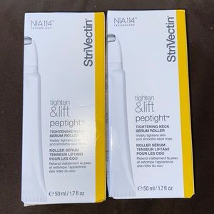 StriVectin tighten & lift peptide neck serum roller (2) NWT